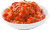 pasta chili z czosnkiem, Azjatycka w małym plastikowym słoiczku