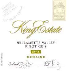 King Estate Domaine Pinot Gris