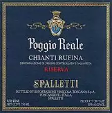 Spalletti Chianti Reserve Poggio Reale
