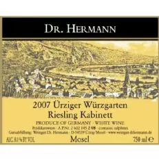 Dr Hermann Urziger Wurzgarten Kabinett Riesling