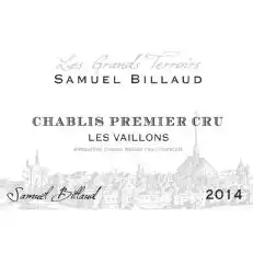 Samuel Billaud Chablis Premier Cru Les Vaillons Vieilles Vignes