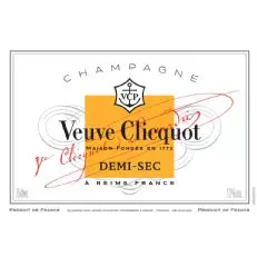 Veuve Clicquot Demi-Sec (półbutelka)
