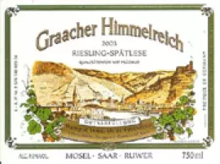 Dr Thanisch Graacher Himmelreich Spatlese Riesling