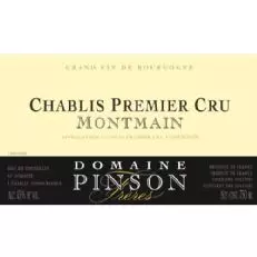 Domaine Pinson Freres Chablis Montmain Premier Cru