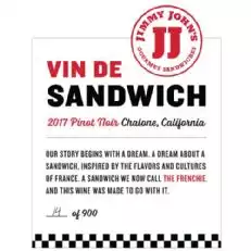 Jimmy John ' s Vin de Sandwich Pinot Noir