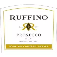 Ruffino Prosecco z ekologicznych winogron