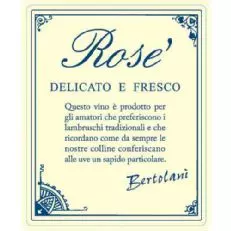 Alfredo Bertolani Rose Lambrusco