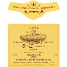 Zind-Humbrecht Clos Windsbuhl Vendange Tardive Pinot Gris
