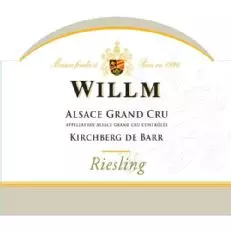 Alsace Willm Kirchberg de Barr Riesling