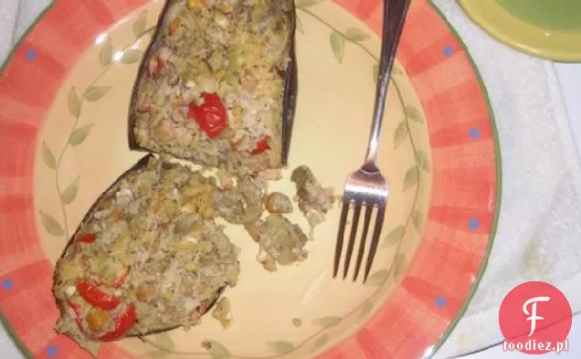 Bakłażany Faszerowane Kuskusem Feta