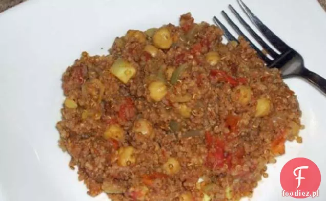 Pomidor, ciecierzyca i tosty Quinoa
