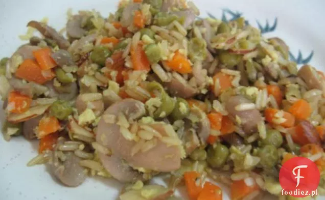 Brązowy Ryż-Pilaf Grzybowy