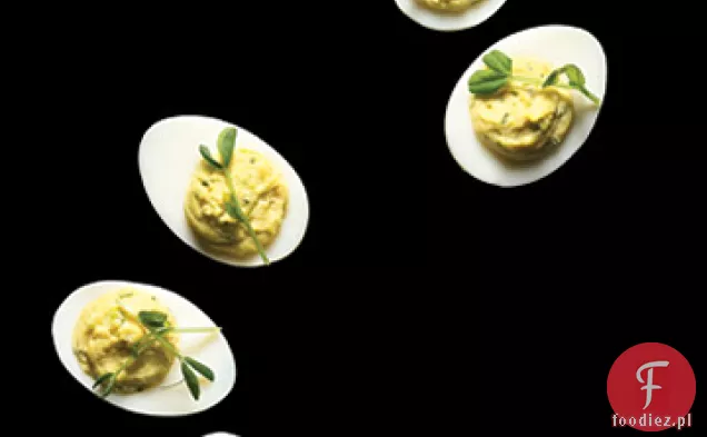 Wasabi Deviled Eggs