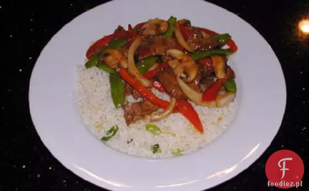 Stir-Fry Z Mandarynką Wołową