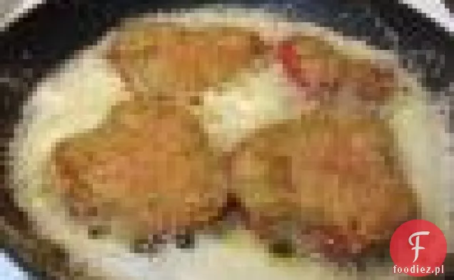 Curry Grochowe Frittata Ze Świeżymi Pomidorami Chutney