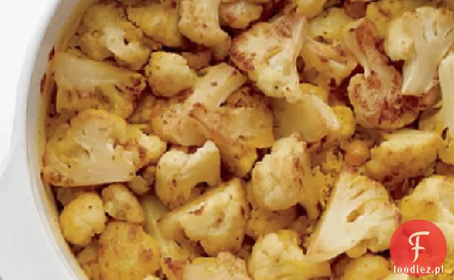 Jeden Garnek Curry Kalafior Ryż