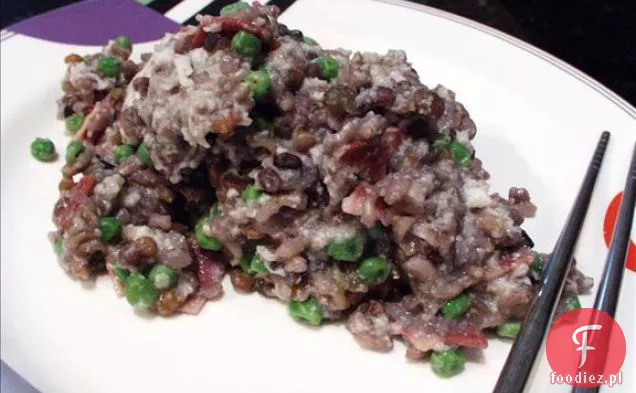 Cytrynowa Sałatka z czarnego groszku i kolendry