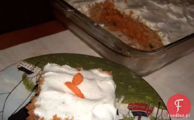 Carrot Spice Poke Cake
