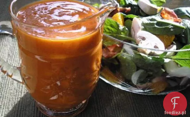 Sałatka Szpinakowa Z Pomarańczami + Dressing