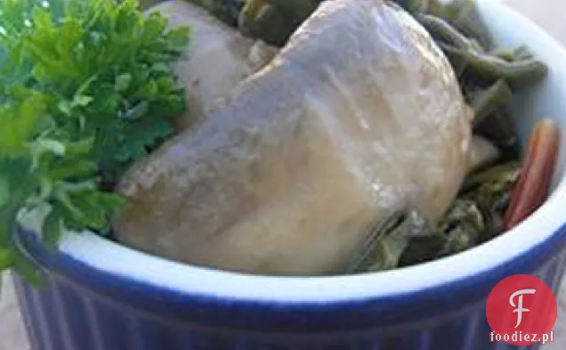 Pikantny Chard Szwajcarski z Portobellos