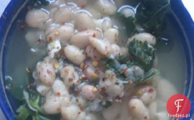 Włoska Zupa Z Białej Fasoli Z Zieleniną (Sbd)