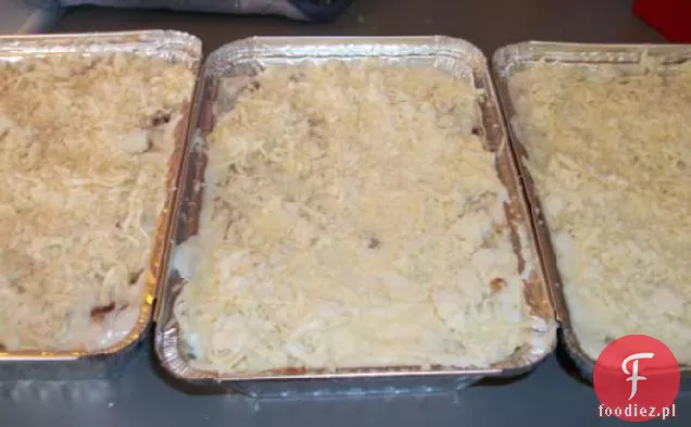 Szwajcarska Chard & Włoska Kiełbasa Lasagna
