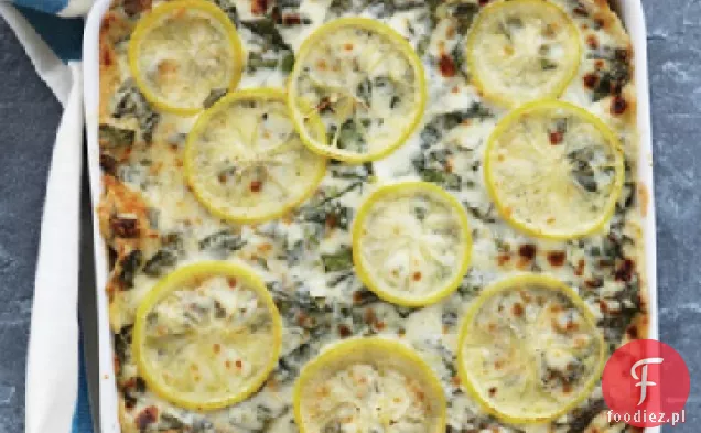 Lasagne z kiełbasą, Chardą i cytryną