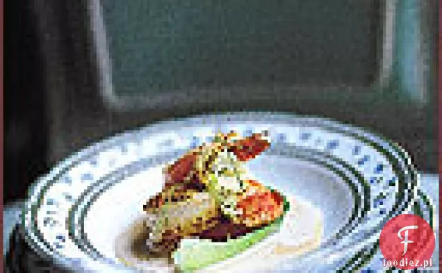 Gotowane na parze i smażone Skorupiaki w bulionie kokosowym