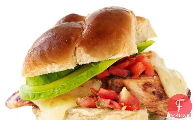 John McCain Chicken Queso Burger