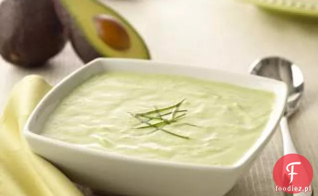 Chavrie schłodzona zupa Avacado i ogórkowa