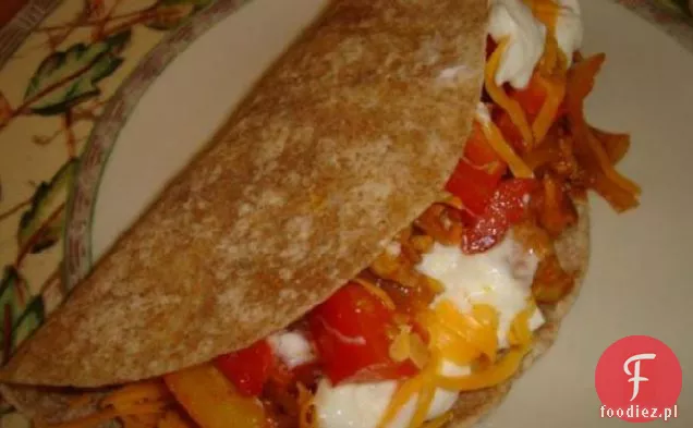 Fajitas z wołowiny lub kurczaka