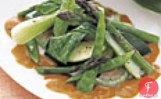 Warzywa smażone z sosem Chile-Tamaryndowym
