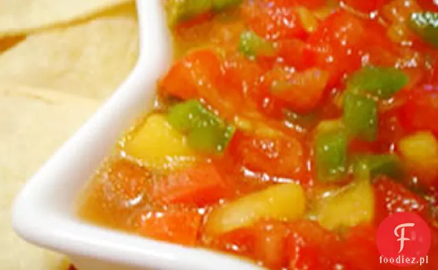 Salsa z awokado, pomidorów i Mango