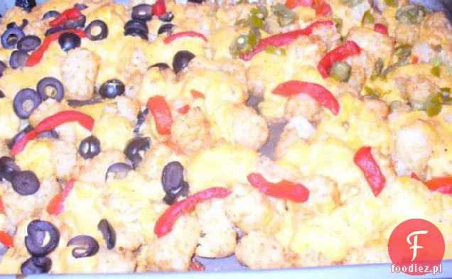 Taco Tots Z Serem, Papryką I Oliwkami