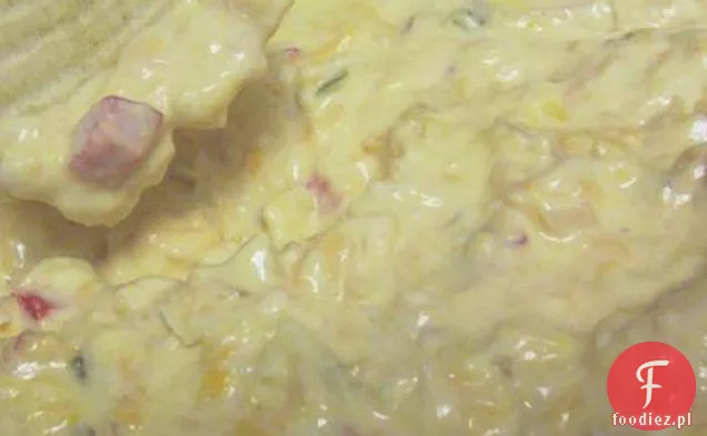 Hot Cheesy Onion Chip Dip
