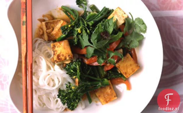 Smażone Tofu W Stylu Tajskim