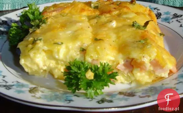 Włoska kiełbasa i papryka Paella