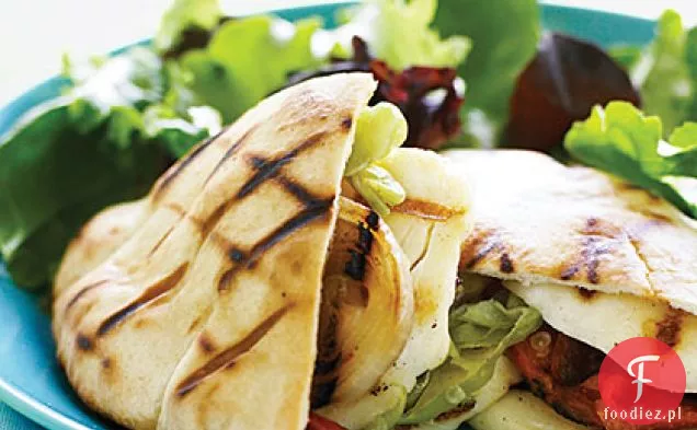 Grillowane Halloumi Pitas