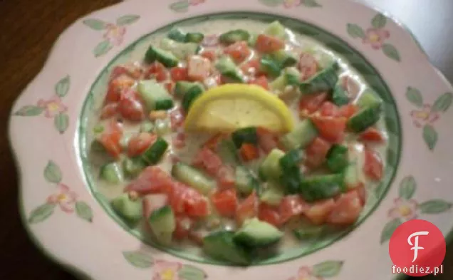 Salata Tahini -- Sałatka Tahini Z Bliskiego Wschodu