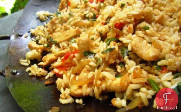 Thai Spicy Basil Chicken Fried Rice