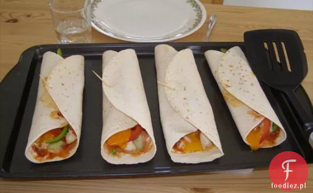 Salsa Ranch Chicken Wraps