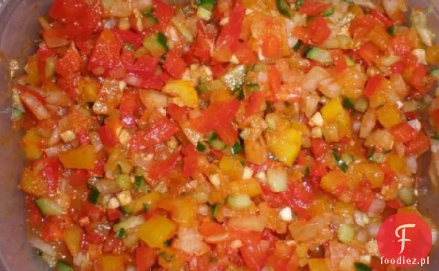 Salsa Ze Świeżą Papryką
