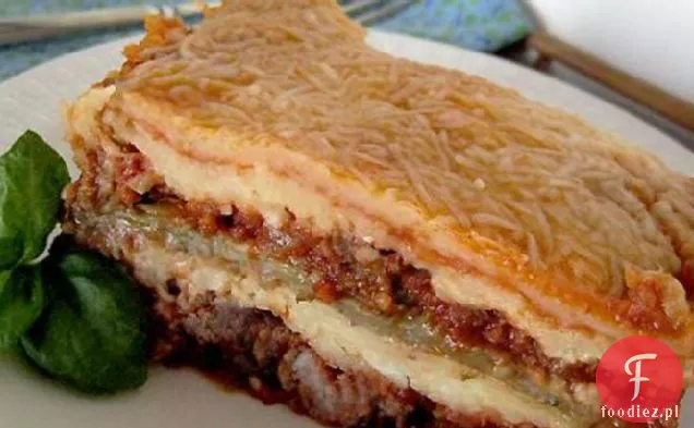 Łatwe Ricotta Bakłażan Mozzarella Marinara Piec