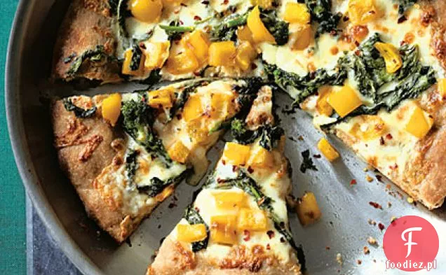 Brokuły Rabe Patelnia Pizza