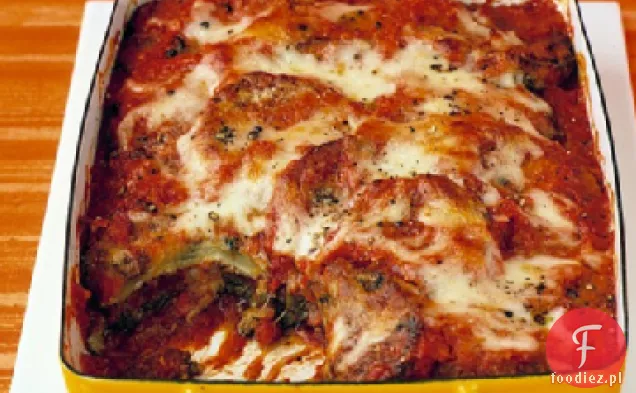 Pieczony Bakłażan Parmezan