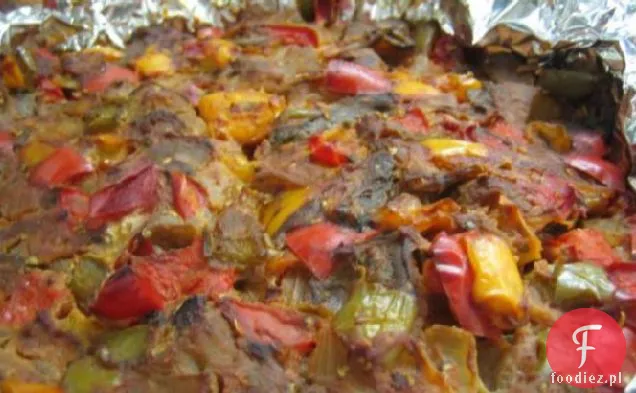 Wegetariańska Moussaka Kugel inspirowana bakłażanem i zielenią s ' kar