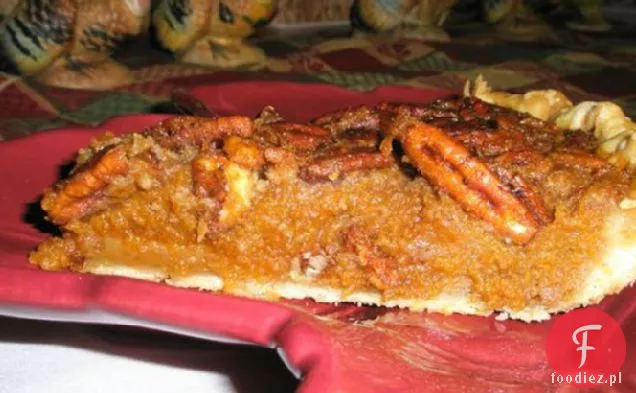 Pumpkin Pecan Pie