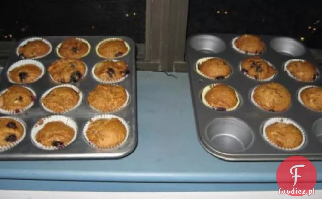 Muffinki Z Dynią I Jagodami