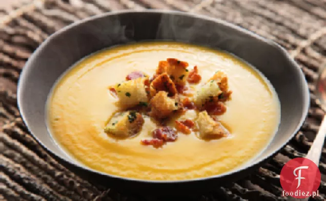 Zupa Z Pieczonej Dyni