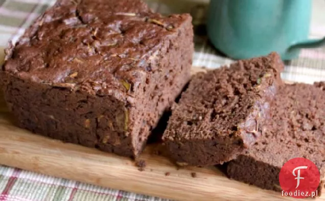 Bezglutenowy Wegański Czekoladowy Chleb Z Cukinią